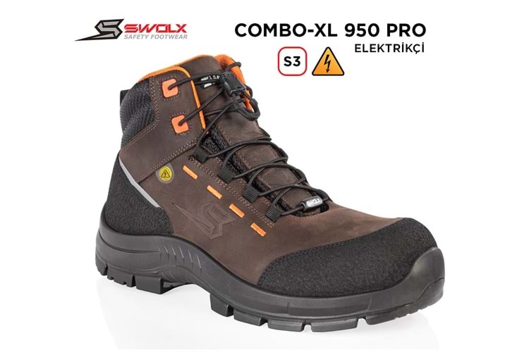 Swolx İş Ayakkabısı - Combo-Xl Pro 950 S3 Elektrikçi